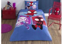 Постельное белье ранфорс TAC - Disney Spidey Adventure (Turkey), подростковый